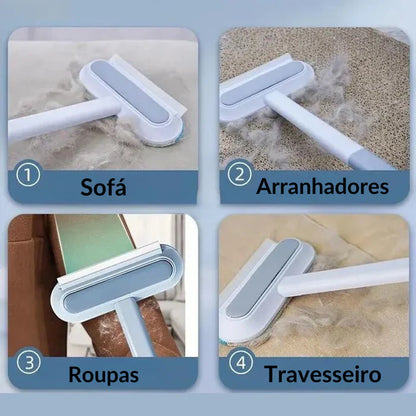Escova Removedora de Pelos Multifuncional - ™