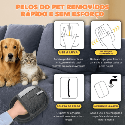 Luva Removedora de Pelos Puplim©