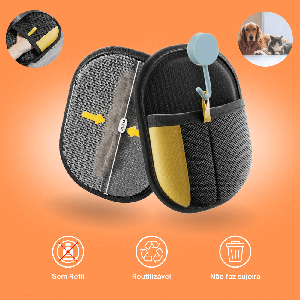 Luva Removedora de Pelos Puplim©