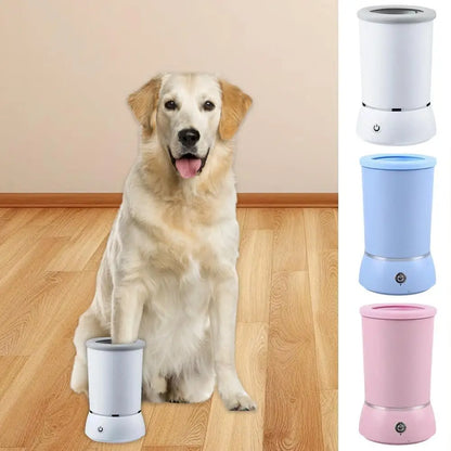 Limpa Patas Puplim™ – Automático, Recarregável e Seguro para Pets