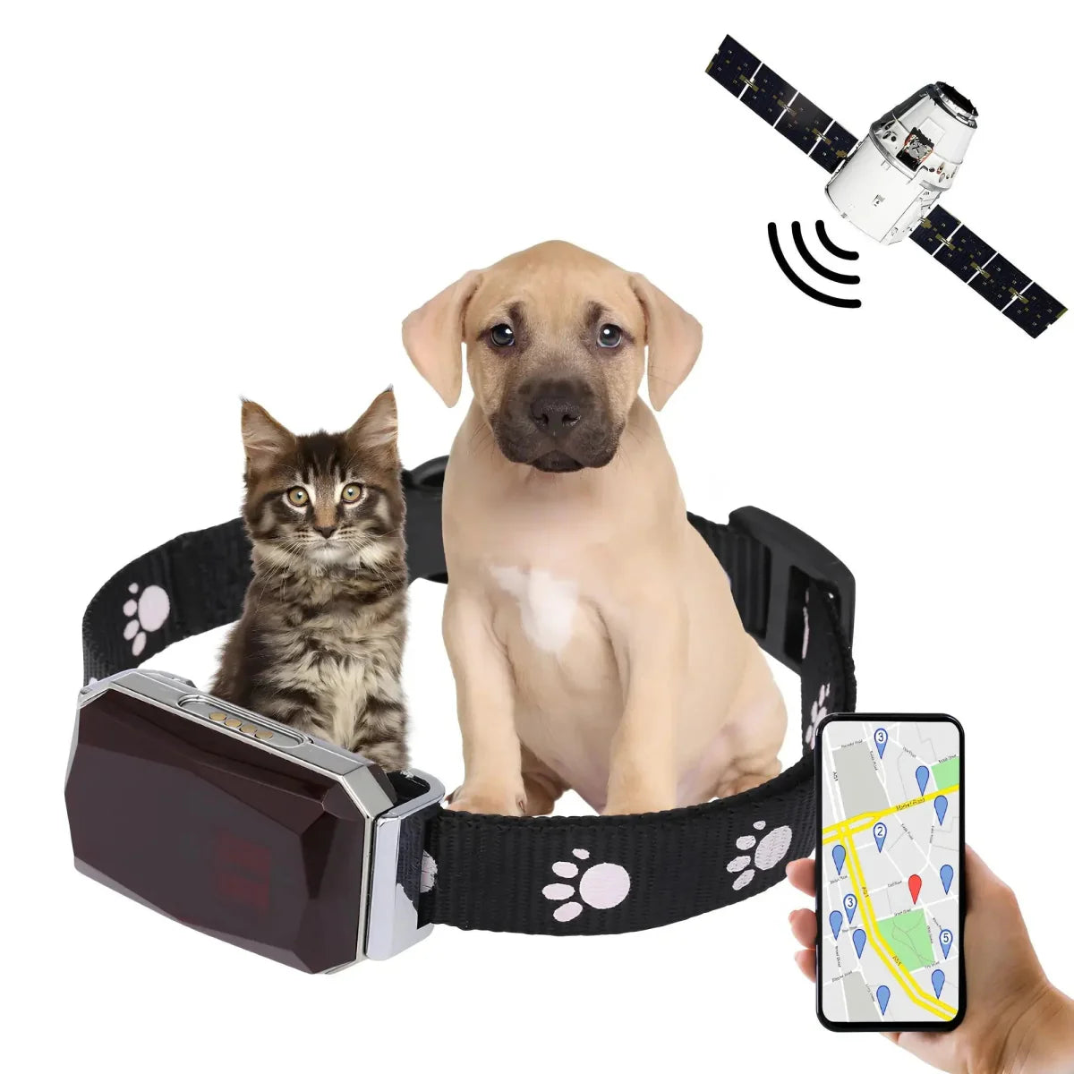 Coleira Com Gps Para Pets Precisão e Rapidez - ™