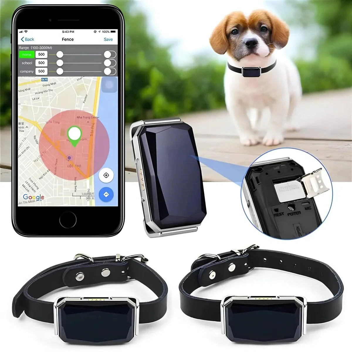 Coleira Com Gps Para Pets Precisão e Rapidez - ™