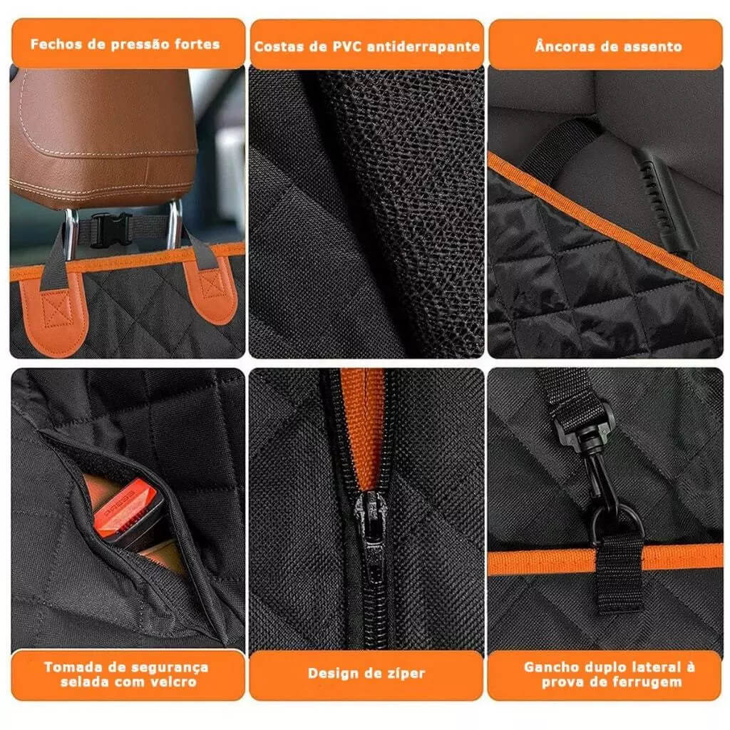 Capa Banco Traseiro Pet Premium