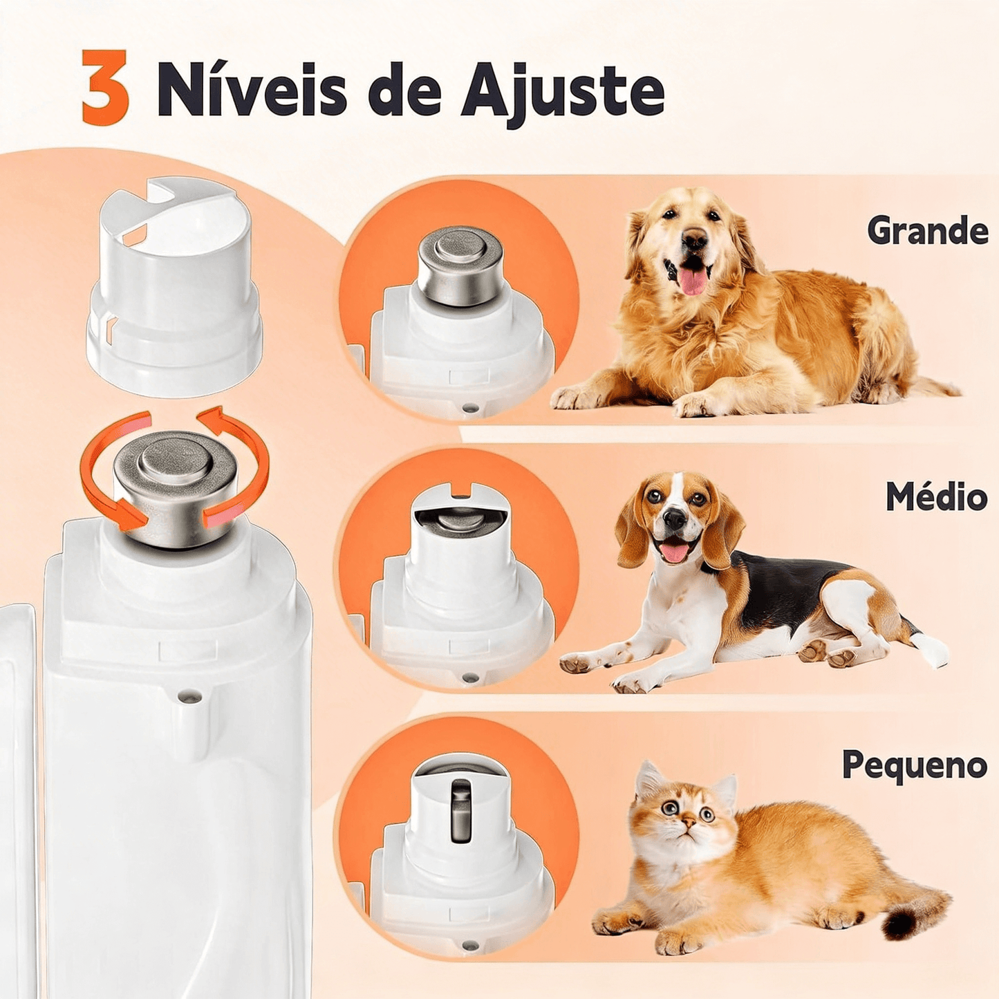 LumiPaw Pro™ – Aparador de Unhas com LED