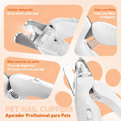 LumiPaw Pro™ – Aparador de Unhas com LED