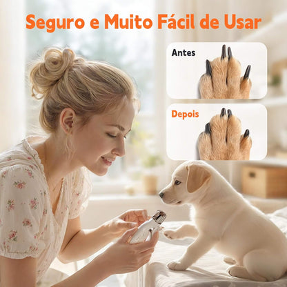 LumiPaw Pro™ – Aparador de Unhas com LED